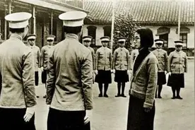 老照片：民国时期的女警察图片