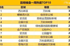 昆明新房最新排名图片