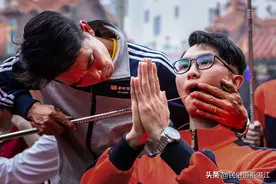 胆小勿看！慎入！湛江传统民俗技艺——神秘的穿令箭大揭秘图片
