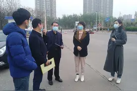 邯郸市发改委武庆珍副主任调研我区钢贸物流企业搬迁及项目建设图片