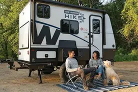 不足5米的迷你拖挂HIKE 100，尺寸小空间大，新手入门首选图片
