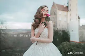 在迪士尼拍摄的靓丽的婚纱新娘，重新塑造了9位迪士尼公主（一）图片