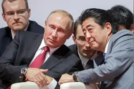 俄罗斯突然立碑宣示“禁止割让领土”，安倍的夺岛梦彻底成空图片