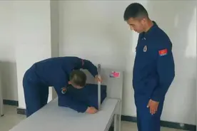 豆腐块是怎么叠成的？广州消防的挑战，我们新疆消防接下了！图片