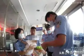 婴儿被遗弃哇哇大哭 身体健康已被安置福利院图片