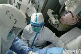 如何把一个没求生欲望的重症患者治好？江苏医生在武汉18天的坚守图片