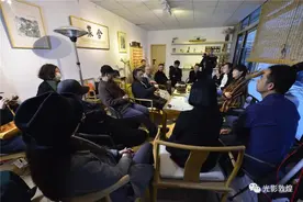 【敦煌围炉夜话】吸引越来越多的敦煌文化人彻夜长谈图片