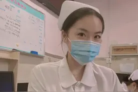 四川美女护士因身材太好，被网友炮轰：现在的护士真会玩图片