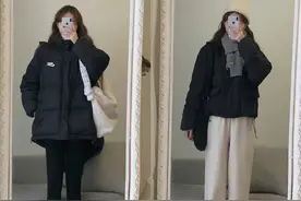 18套过冬套装千万别错过，大衣羽绒服齐上阵，保证时髦又暖和图片
