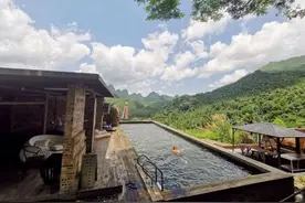 清远英德藏在英西峰林的民宿，美出天际，别墅都配私家山景泳池图片