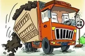 江苏淮安：盱眙渣土车重点违法行为曝光图片