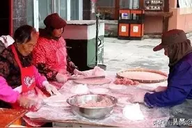 渔家美食——敲鱼面图片