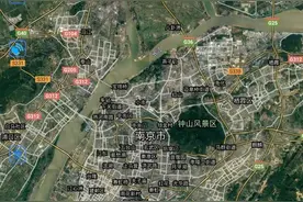江苏十三市城区卫星图，苏南几近连片，苏北还需加油图片