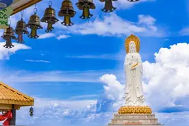 南海观音的修建耗资8亿，曾备受吐槽，如今却好评如潮图片