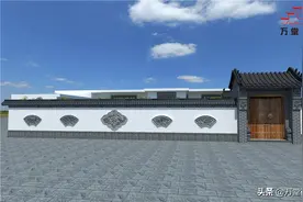 泰安中式自建房，这家小院装饰真是便宜又好看图片