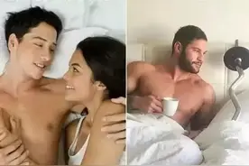 肌肉猛男与翘臀辣妹的爱情，身材绝了图片