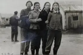 首颗原子弹背后的唯一私照，照片上的4个上海姑娘，各自发展如何图片
