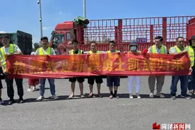 菏泽郓城：欢迎英雄回家图片