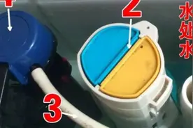 马桶水箱一直流水修理图片
