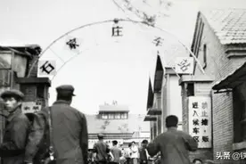 「老照片」石家庄火车站图片