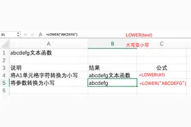 Excel中-能把字符变大写、小写的文本函数，你知道吗？图片