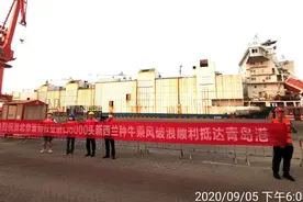 乘风破浪 安全到达 北京雄特进口6000头新西兰种牛抵青岛港图片