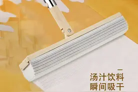 360°旋转的懒人拖把！换洗甩干不脏手，单手拖完两居室毫不费力图片