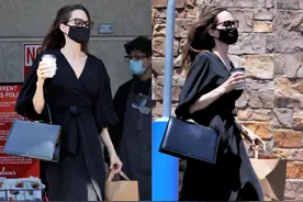 安吉丽娜到底是什么宝藏女神啊！穿衣从不凹身材，却偏偏很性感图片