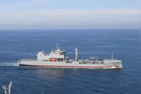 韩国首艘极地补给舰交付，满载排水量2.6万吨，命名耐人寻味图片