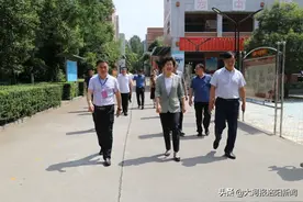 孟津高考大幕即将拉开，县长赵莉检查高考前准备工作图片