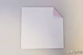 幼儿手工折纸小兔子，呆萌的样子甚是可爱图片