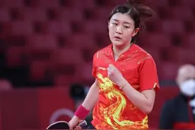 黄晓明表妹、任嘉伦发小，曾击败伊藤美诚，出征奥运会却不受关注图片