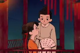 一见钟情的怦然心动，一场古典梦境的奇遇，《春困》演绎万般柔情图片