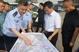 刘春林调研临夏线交通安全管理工作图片