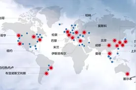 中国和美国的双机场城市布局都在三个方向极上，其他城市希望不大图片