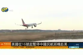 美国从16号起暂停中国民航班机赴美图片