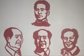 伟人名人头像剪纸图片