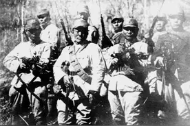 日籍抗日烈士福健一夫，为掩护中国战友壮烈牺牲，后被同胞肢解图片
