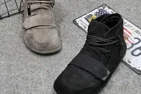 快手红人同款男鞋网红高帮鞋男抖音潮鞋百搭潮流小丑鞋懒人一脚蹬图片