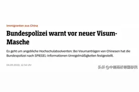 伪造签证材料，坑惨国人！申根签证转蓝卡涉嫌造假被德国警方调查图片