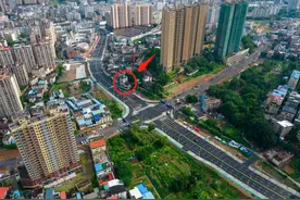 最后一户拆了！丹霞大道北依法征拆完毕，路面建设争取元旦前完工图片