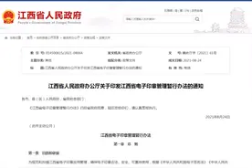 管理办法来了！江西电子印章怎么申请、怎么用，这份文件讲得明明白白图片