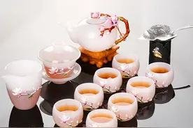 琉璃茶具家用送礼图片
