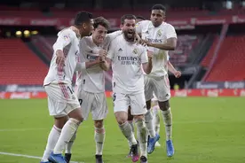 西甲-皇马1-0客胜毕尔巴鄂 仍落后马竞2分 纳乔打进制胜球图片