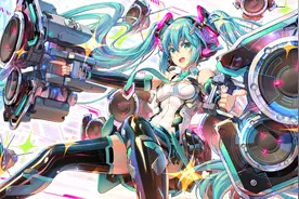 非常漂亮的一组初音未来同人插画作品欣赏！人物美型画风唯美图片