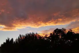 夕阳无限好，晚霞亦璀璨图片