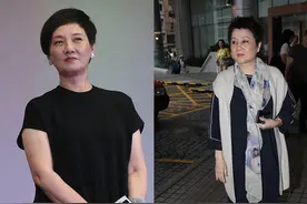 63岁邓婕优雅老去，穿娃娃衫撞脸赌王四太，宣传新剧大咖齐到场图片