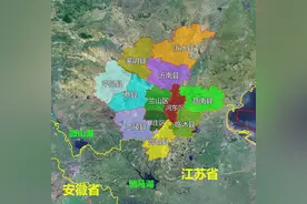 14张地形图，快速了解山东省临沂各市辖区县图片