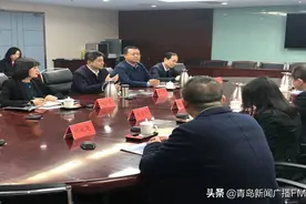 欧力士集团大中华区董事长刘国平一行到访崂山区图片