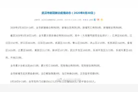 武汉市新冠肺炎疫情动态（2020年8月30日）图片